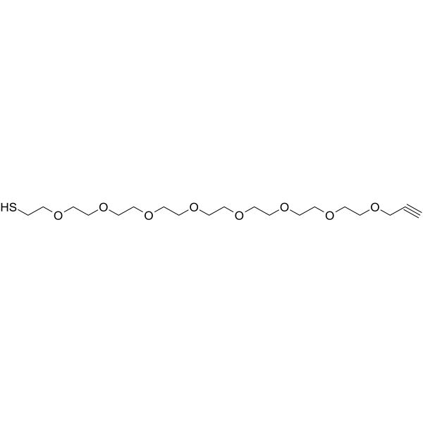 Propargyl-PEG8-SH