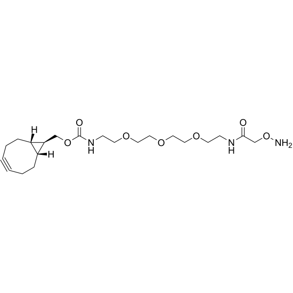 BCN-PEG3-oxyamine Chemical Structure BCN-PEG3-oxyamine