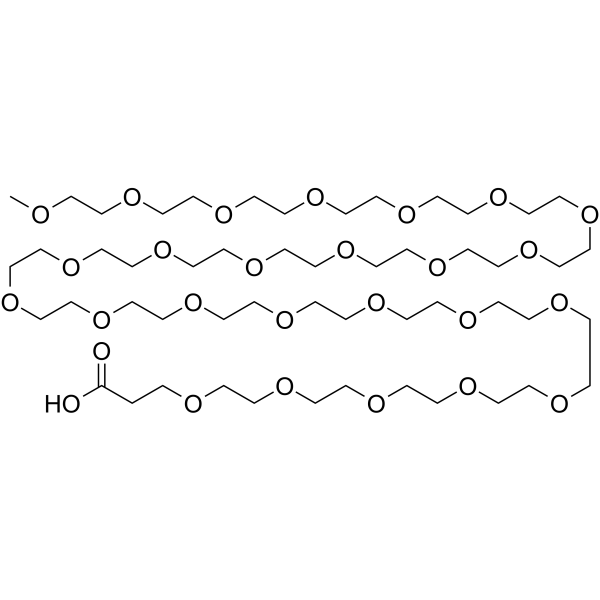 m-PEG25-acid Chemical Structure m-PEG25-acid