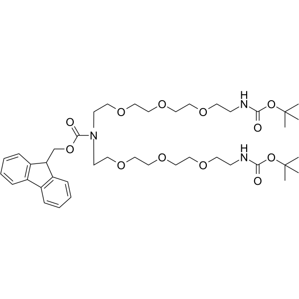 Fmoc-N-bis-PEG3-NH-Boc