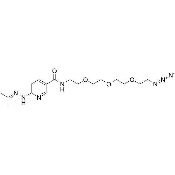 Hynic-PEG3-N3 Chemical Structure Hynic-PEG3-N3