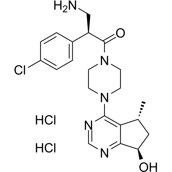 Ipatasertib-NH2 dihydrochloride(Synonyms: GDC-0068-NH2 dihydrochloride; RG7440-NH2 dihydrochloride)