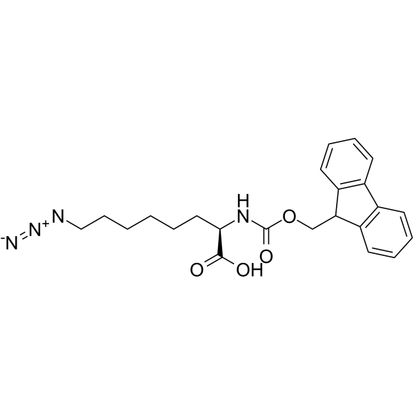 (R)-8-Azido-2-(Fmoc-amino)octanoic acid Chemical Structure (R)-8-Azido-2-(Fmoc-amino)octanoic acid
