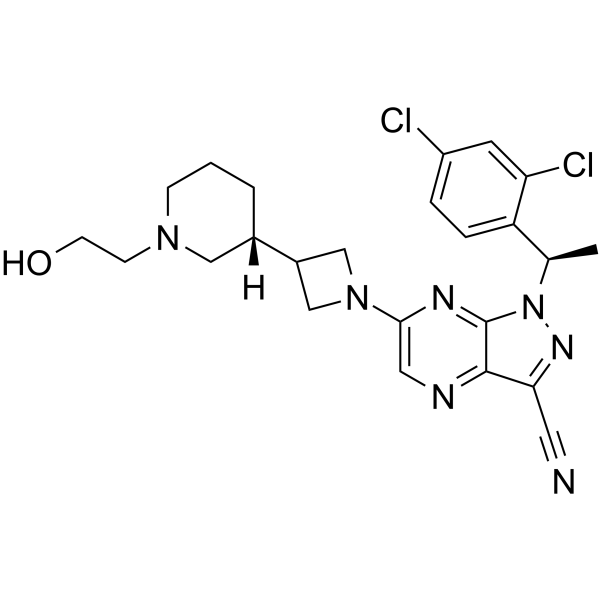 CCR4 antagonist 3 Chemical Structure CCR4 antagonist 3