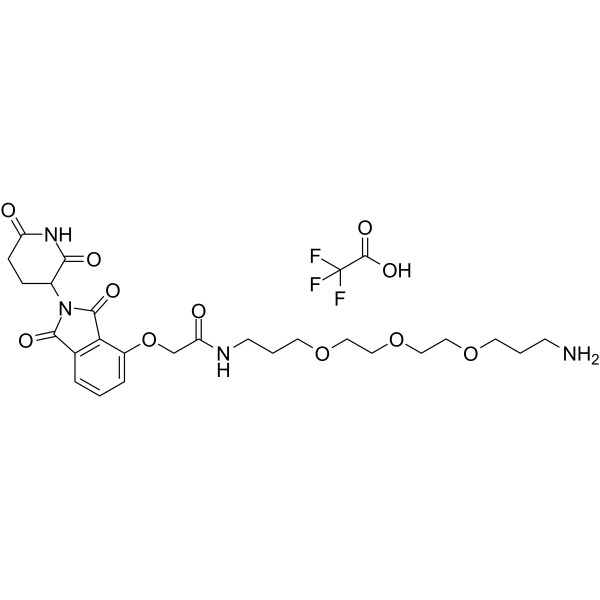 Thalidomide-O-amido-C3-PEG3-C1-NH2