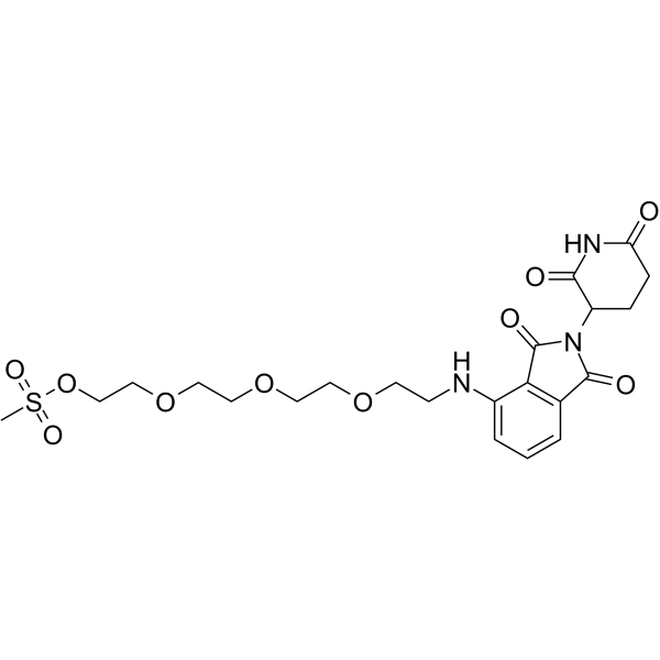 Thalidomide-NH-PEG4-Ms