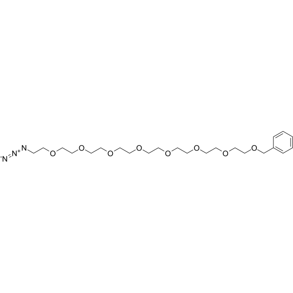 Benzyl-PEG8-azide Chemical Structure Benzyl-PEG8-azide
