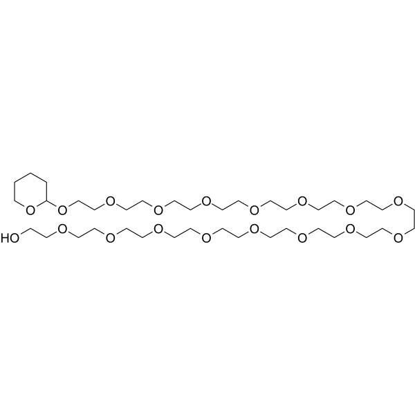 THP-PEG16-alcohol Chemical Structure THP-PEG16-alcohol