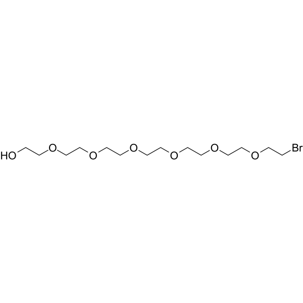 Bromo-PEG7-alcohol Chemical Structure Bromo-PEG7-alcohol