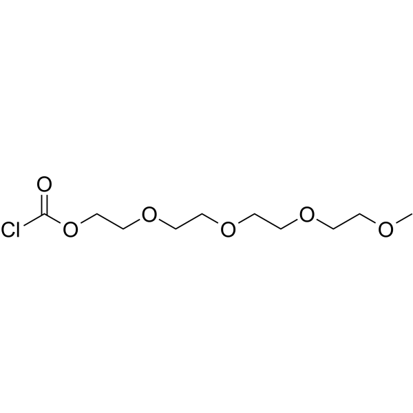 Methyl-PEG4-acyl chloride Chemical Structure Methyl-PEG4-acyl chloride