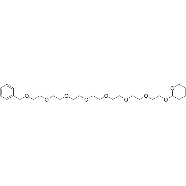 Benzyl-PEG7-THP Chemical Structure Benzyl-PEG7-THP