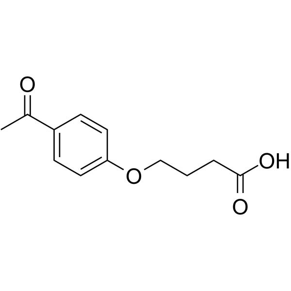 AcBut(Synonyms: 4-(4-Acetyl-phenoxy)-butyric acid)