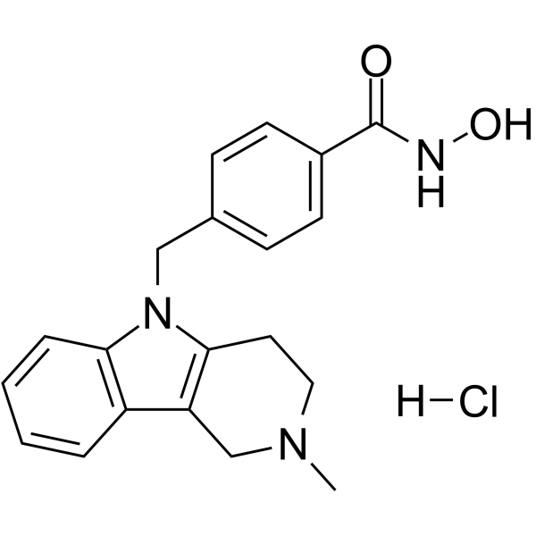 Tubastatin A Hydrochloride Chemical Structure Tubastatin A Hydrochloride(Synonyms: Tubastatin A HCl; TSA HCl)