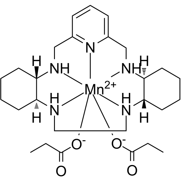Rucosopasem manganese Chemical Structure Rucosopasem manganese(Synonyms: GC4711)