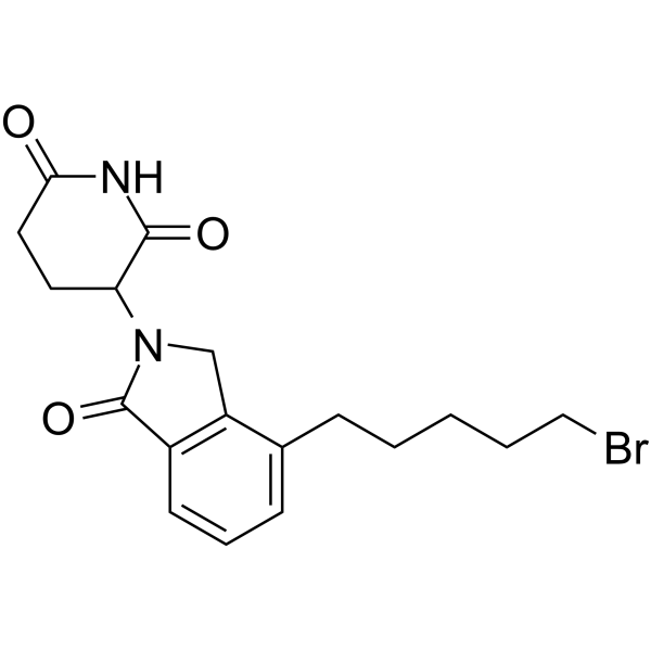 2-(2,6-Dioxopiperidin-3-yl)phthalimidine-C5-Br