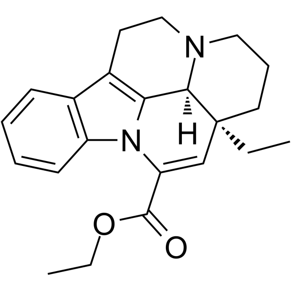 Vinpocetine(Synonyms: 长春西汀; Ethyl apovincaminate)