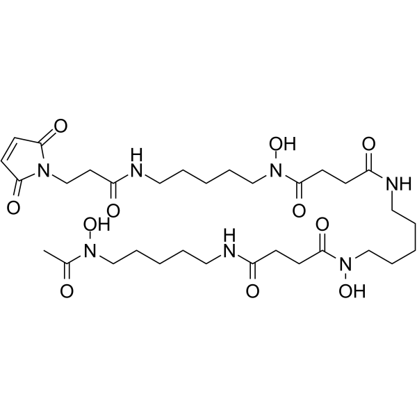 Mal-Deferoxamine Chemical Structure Mal-Deferoxamine