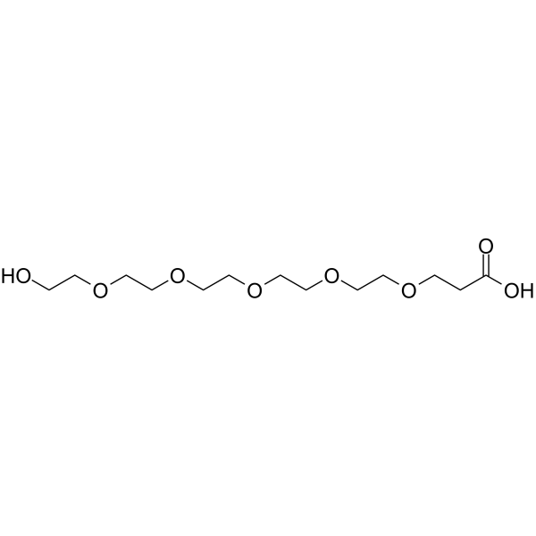 Hydroxy-PEG5-acid Chemical Structure Hydroxy-PEG5-acid