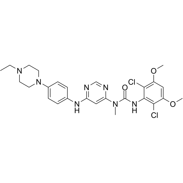 Infigratinib(Synonyms: BGJ-398;  NVP-BGJ398)