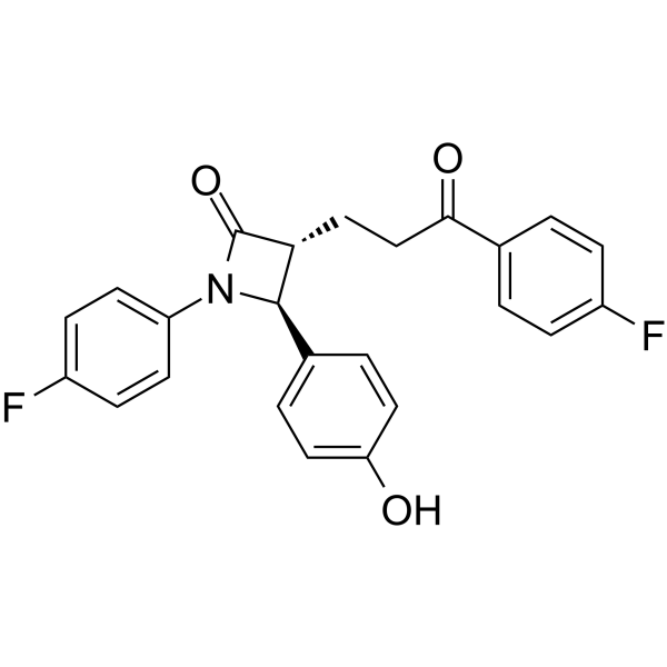 Ezetimibe ketone Chemical Structure Ezetimibe ketone(Synonyms: EZM-K)
