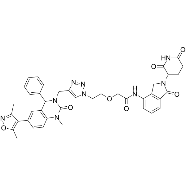 PROTAC BRD4 Degrader-2 Chemical Structure PROTAC BRD4 Degrader-2