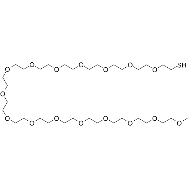 m-PEG16-SH Chemical Structure m-PEG16-SH