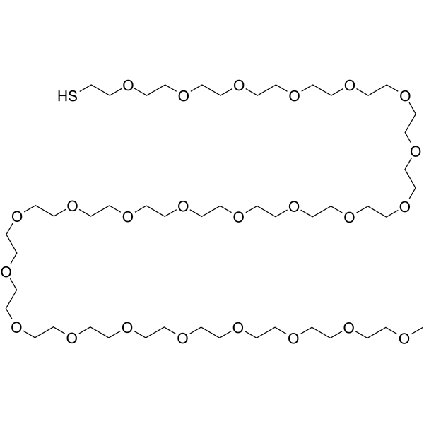 m-PEG24-SH Chemical Structure m-PEG24-SH