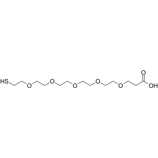 Thiol-PEG5-acid(Synonyms: HS-PEG5-CH2CH2COOH)