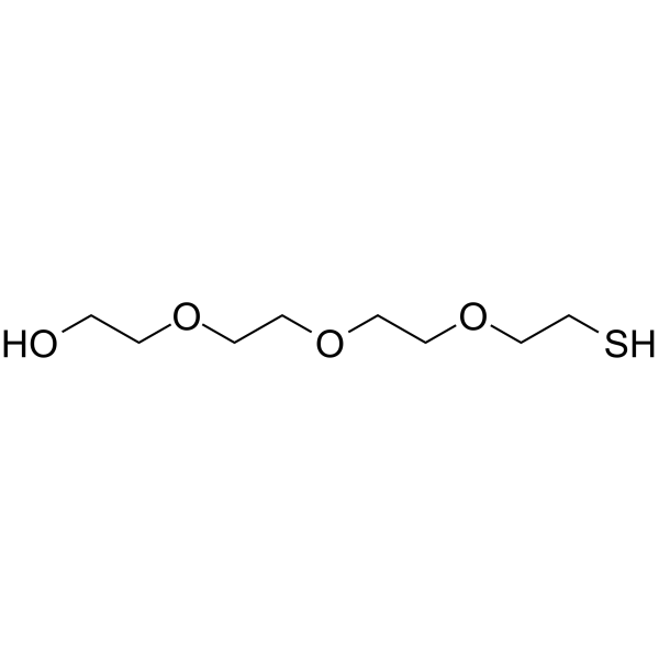Thiol-PEG4-alcohol Chemical Structure Thiol-PEG4-alcohol(Synonyms: HS-PEG4-OH)