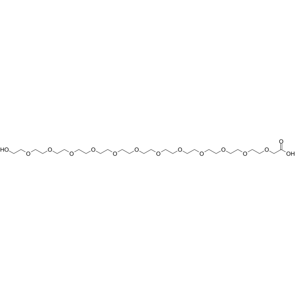 HO-PEG12-CH2COOH Chemical Structure HO-PEG12-CH2COOH