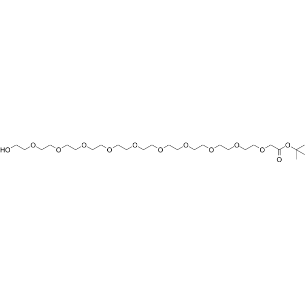 Hydroxy-PEG10-CH2-Boc(Synonyms: HO-PEG10-CH2COOtBu)