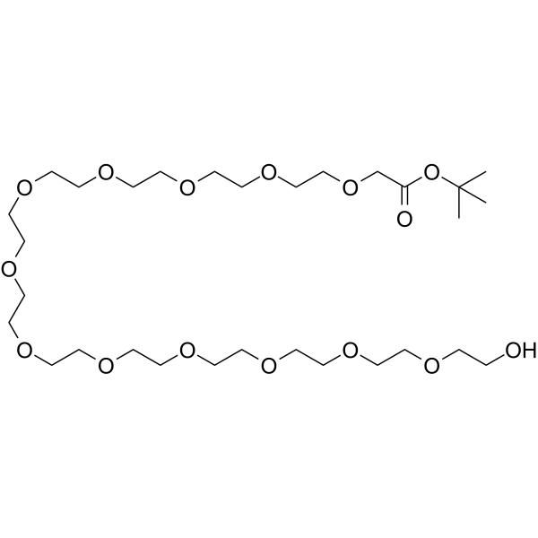 Hydroxy-PEG12-CH2-Boc(Synonyms: HO-PEG12-CH2COOtBu)