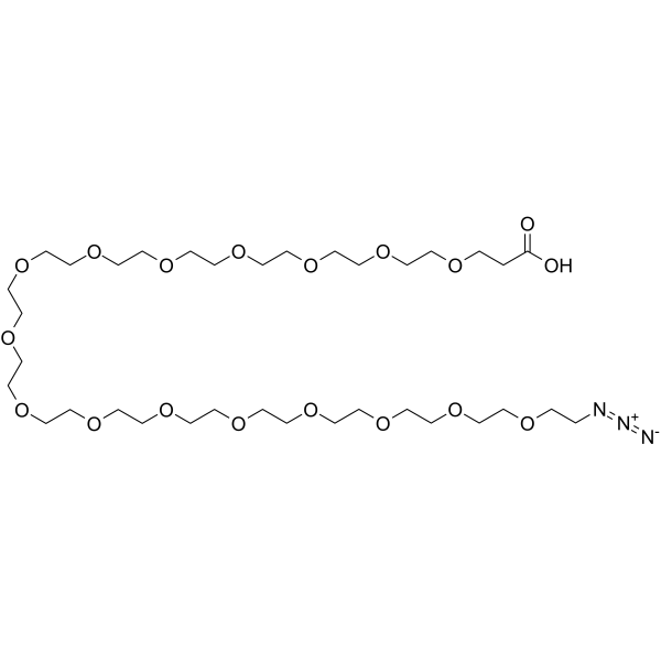 Azido-PEG16-acid(Synonyms: N3-PEG16-CH2CH2COOH)