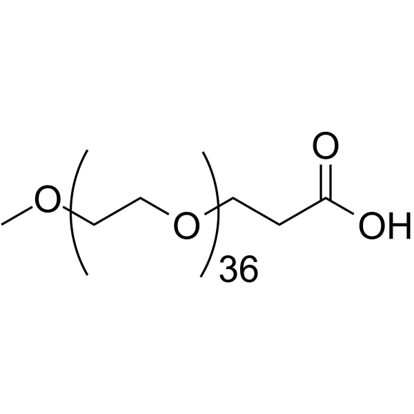 m-PEG37-acid Chemical Structure m-PEG37-acid