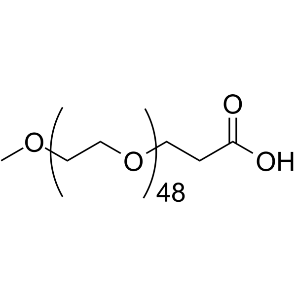 m-PEG49-acid Chemical Structure m-PEG49-acid