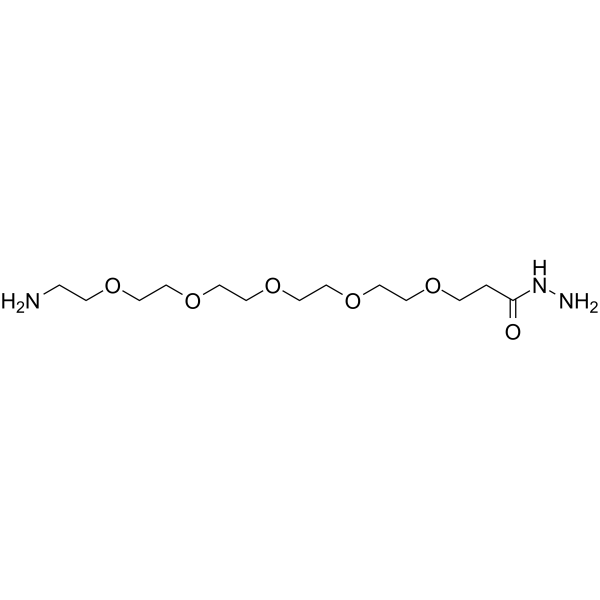 H2N-PEG5-Hydrazide Chemical Structure H2N-PEG5-Hydrazide