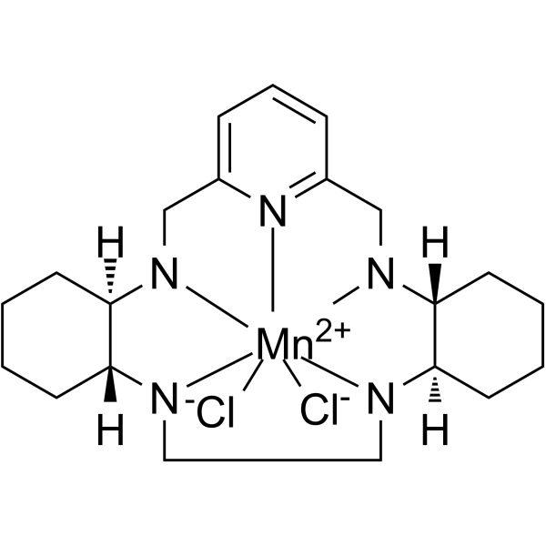 Imisopasem manganese Chemical Structure Imisopasem manganese(Synonyms: M40403; GC4403)