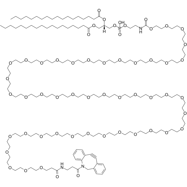 DSPE-PEG46-DBCO Chemical Structure DSPE-PEG46-DBCO