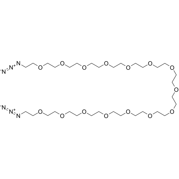Azido-PEG15-azide Chemical Structure Azido-PEG15-azide