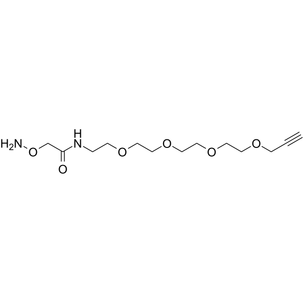 Aminooxy-amido-PEG4-propargyl