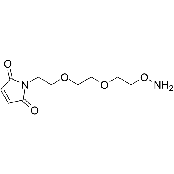 Mal-PEG2-oxyamine