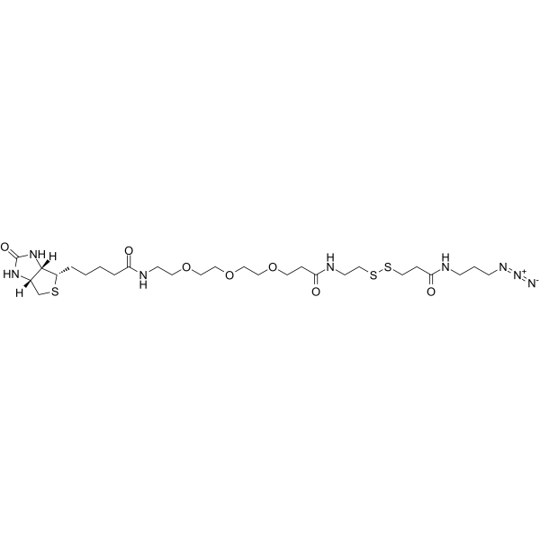 Biotin-PEG3-amido-SS-amido-azide