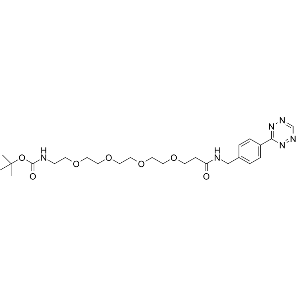Tetrazine-Ph-NHCO-PEG4-NH-Boc