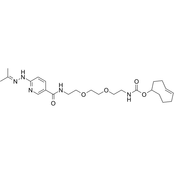 HyNic-PEG2-TCO Chemical Structure HyNic-PEG2-TCO
