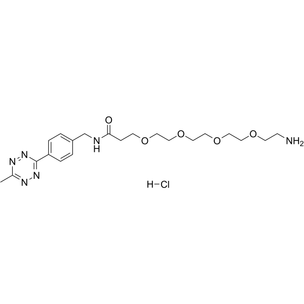 Methyltetrazine-PEG4-amine hydrochloride