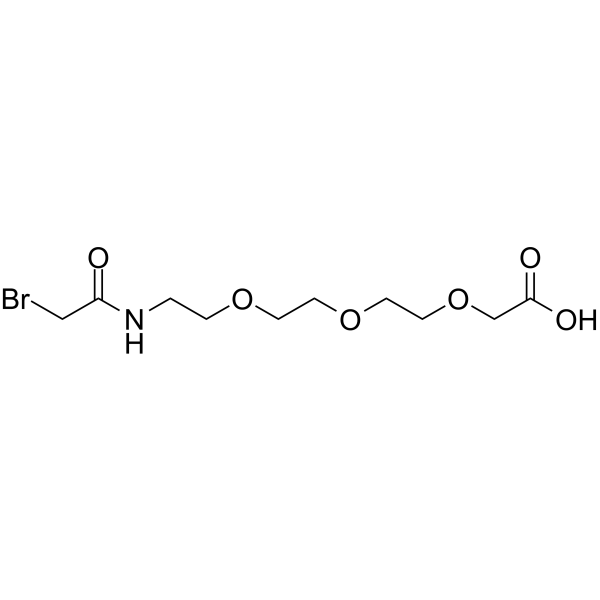Bromoacetamide-PEG3-C1-acid