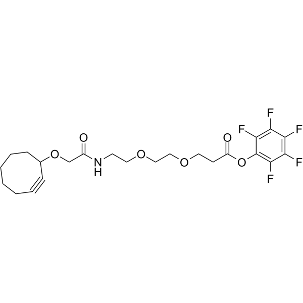 Cyclooctyne-O-amido-PEG2-PFP ester