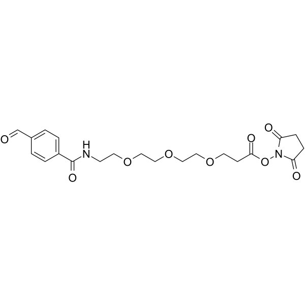 Ald-Ph-amido-PEG3-NHS ester Chemical Structure Ald-Ph-amido-PEG3-NHS ester