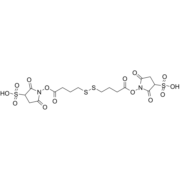 Bis-SS-C3-sulfo-NHS ester Chemical Structure Bis-SS-C3-sulfo-NHS ester