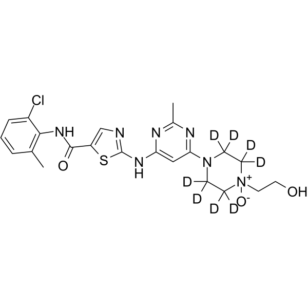 Dasatinib N-oxide-d8(Synonyms: 达沙替尼 N 氧化物 d8)